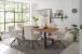 Armlehnstuhl >Solveig< (2er-Set) in hell beige/schwarz - 60x93x67 (BxHxT)