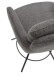 Barhocker >Solveig< (2er-Set) in grau/schwarz - 54x103,5x60 (BxHxT)