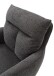 Barhocker >Solveig< (2er-Set) in grau/schwarz - 54x103,5x60 (BxHxT)