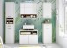 Badkommode >Milano< in weiss aus Holzwerkstoff E1 - 38x92x30cm (BxHxT)