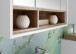 Badezimmerspiegelschrank >Milano< in Weiß-Wildeiche - 80x72x21 (BxHxT)