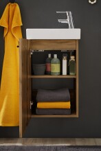 Badezimmer-Set >Amy< in Wildeiche Optik - 41x165x23 (BxHxT)