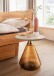 Beistelltisch >1110< in Tischplatte Marmor - 45x45 (HxD)