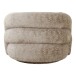 Relaxsessel >Valleta< in Natur, Stoff - 83x70x93cm (BxHxT)