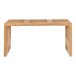 Sitzbank >Benidorm< in Braun, Teak - 90x49x30cm (BxHxT)