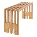 Sitzbank >Benidorm< in Braun, Teak - 90x49x30cm (BxHxT)