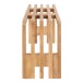 Sitzbank >Benidorm< in Braun, Teak - 90x49x30cm (BxHxT)