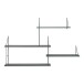Wandregal >HarlemWandregal< in Hellbraun, Massivholz - 99x62x17,5cm (BxHxT)