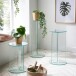 Blumentisch >4/150< in Klarglas, Glas - 30x30cm (BxH)