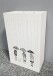 Schirmständer >22381< in weiss, Metall - 30x48x16cm (BxHxT)