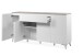 Sideboard >Bertrix< in Sandstein / weiß - 177x92x40cm (BxHxT)