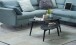 Couchtisch 2er Set Nierenform Holz Wohnzimmertisch Beistelltisch Tisch