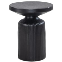 Beistelltisch Metall Schwarz Sofatisch 40x40x50cm...