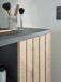 NIZZA Badezimmer Waschbeckenunterschrank in Graphit, Artisan Eiche Optik - Bad Unterschrank Badezimmerschrank mit viel Stauraum - 60 x 60 x 37 cm (B/H/T)