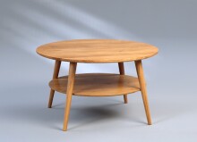 Couchtisch >Stella< in Wildeiche, Wildeiche - 45x80cm (HxD)