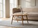 Couchtisch >Stella< in Wildeiche, Wildeiche - 45x80cm (HxD)