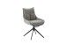 Küchenstuhl >PARKER< (2-er Set) in Anthrazit, Polyester - 57x85x65cm (BxHxT)