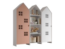 Kleiderschrank >CASAMI BRUGES< in Korpus Weiß...