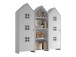 Kleiderschrank >CASAMI BRUGES< in Korpus Weiß / Front Weiß u. Weiß, MDF