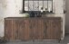 Sideboard >GENIO industrial< in Eiche, Holzwerkstoff - 184x84x40cm (BxHxT)