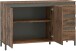 Sideboard >GENIO industrial< in Eiche, Holzwerkstoff - 138x84x40cm (BxHxT)