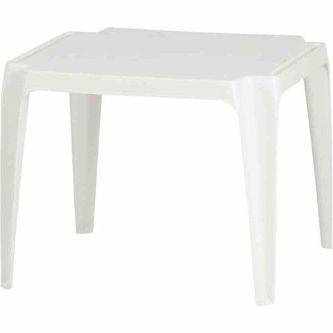Kindertisch >Tavolo< in weiß, Kunststoff - 56x44x52cm (BxHxT)