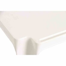 Kindertisch >Tavolo< in weiß, Kunststoff - 56x44x52cm (BxHxT)