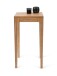 Beistelltisch >Kona< in braun, Wildeiche - 40x80x40cm (BxHxT)