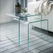 Beistelltisch >7/107< in Klarglas, Glas - 42x42x42cm (BxHxT)