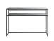 Konsole >25506< in schwarz, Metall - 112x81x28cm (BxHxT)