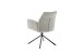 Armlehnstuhl >DIVERIA< (2-er Set) in Taupe, Polyester - 64x90x66cm (BxHxT)