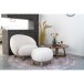 Couchtisch >Hellerup< in Braun, Nussbaum - 75x36x75cm (BxHxT)