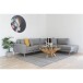 Couchtisch >Amazon< in Natur, Teak - 110x50x110cm (BxHxT)