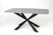 Esstisch >9240-20< in Grau matt, Keramik - 160x76x89cm (BxHxT)