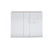 Schuhkommode >Tango< in weiss hochglanz - 145x115x35cm (BxHxT)