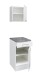 EDDY Moderner Hängeschrank Küche in Weiß matt - Geräumiger Küchenschrank mit viel Stauraum - 50 x 50 x 31 cm (B/H/T)