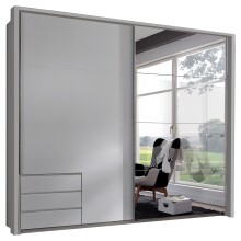 Kleiderschrank-Set >Seattle< in Weiß -...