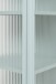 Vitrine >Milton< in mintgrün, Stahl - 40x101,5x40cm (BxHxT)