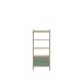 Regal >Whenua< in Schwarz - 64,2x153,6x41,5cm (BxHxT)