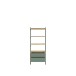 Regal >Whenua< in Schwarz - 64,2x153,6x41,5cm (BxHxT)