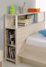 Jugendzimmer >Charly 9< Komplettset in Akazie/Weiß
