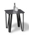 Beistelltisch >Beistelltisch Emma 1< in schwarz - 40x45x40 (BxHxT)