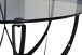 Couchtisch >Maya 2< in Schwarz - 40x80 (HxD)