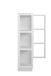 Highboard >Arles< in weiß - 100x150x40cm (BxHxT)