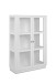 Highboard >Arles< in weiß - 100x150x40cm (BxHxT)