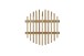 Garderoben-Set >BANTRY< in naturfarben, Eiche massiv geölt - 95x45x35cm (BxHxT)