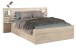 Bettanlage >Escale 2< in Japanische Eiche - 203x217x99cm (LxBxH)