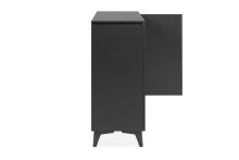 Kommode >Bertrix< in Schiefer dunkel / anthrazit - 88x92x40cm (BxHxT)