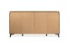 Sideboard >Bertrix< in Schiefer dunkel / anthrazit - 177x92x40cm (BxHxT)
