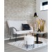 Couchtisch >Bolzano< in Weiss, Marmor - 70x45x70cm (BxHxT)